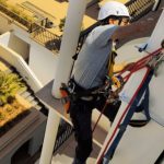 Trabajando en altura en Palma